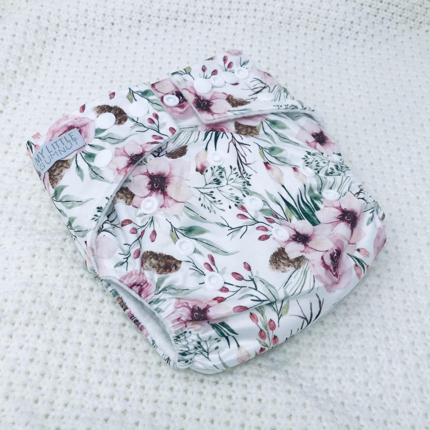Modern Cloth Nappy - Floral