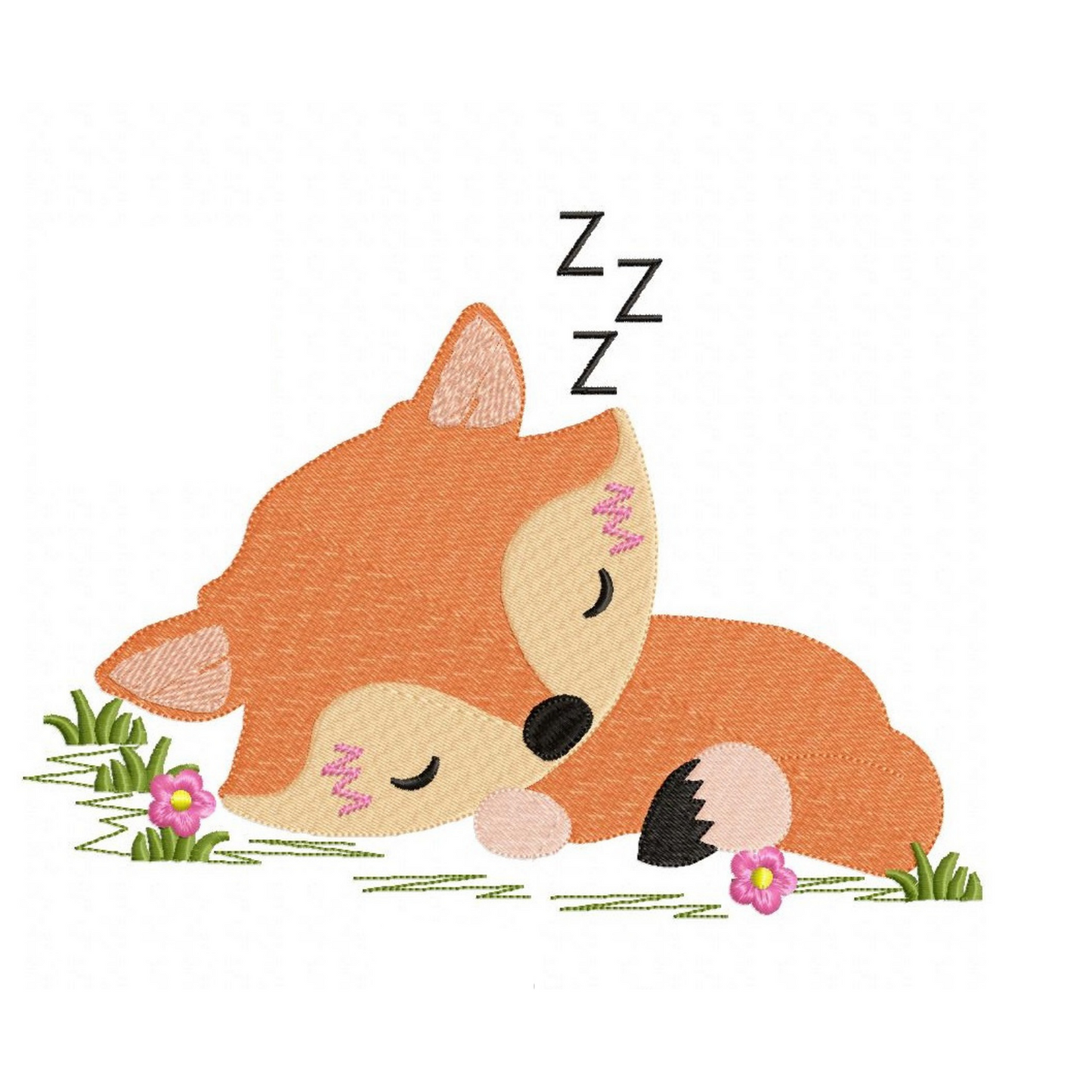 CUTE SLEEPING FOX
