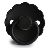 FRIGG Daisy Pacifier- Black + White - Size 1 (2pack)